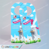 طراحی و چاپ آنلاین تگ آویز (اتیکت ) سلفون مات